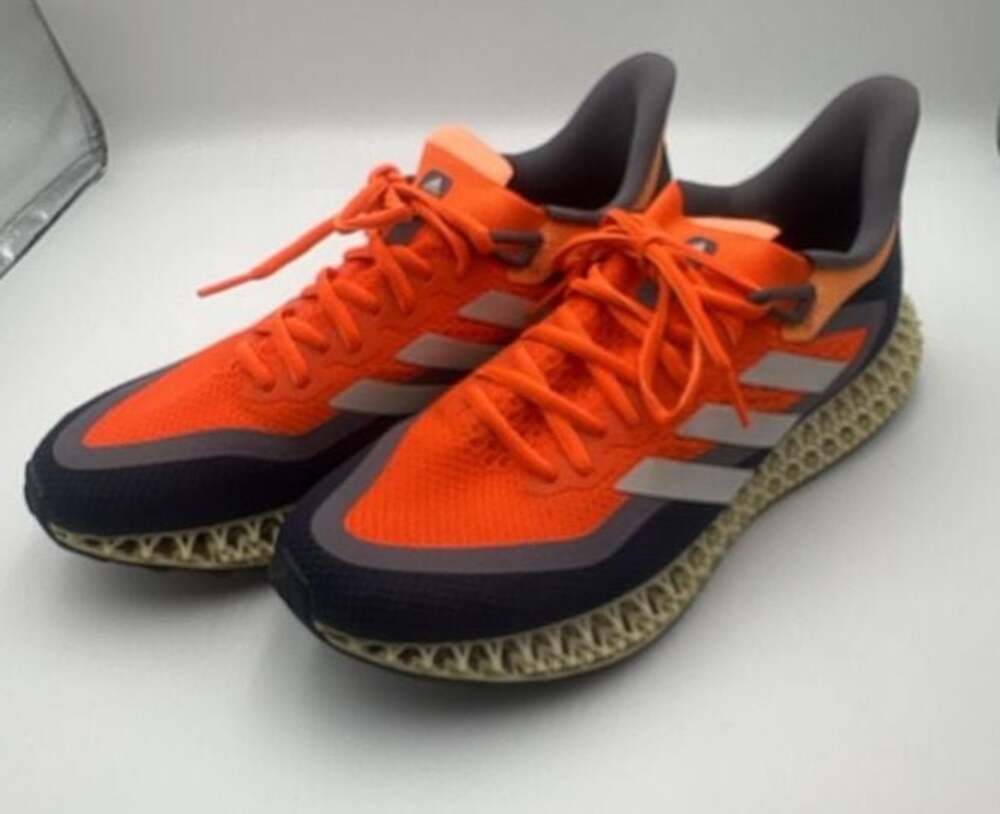 Adidas 4DFWD 2 Impact Orange/Trace Grey Running Shoes (GY8421) - Picture 2 of 13